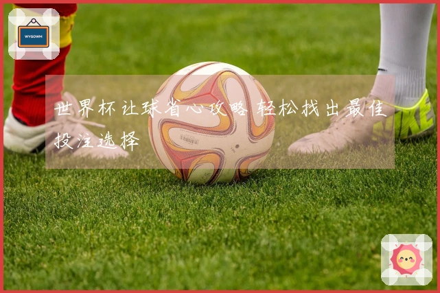 世界杯让球省心攻略 轻松找出最佳投注选择