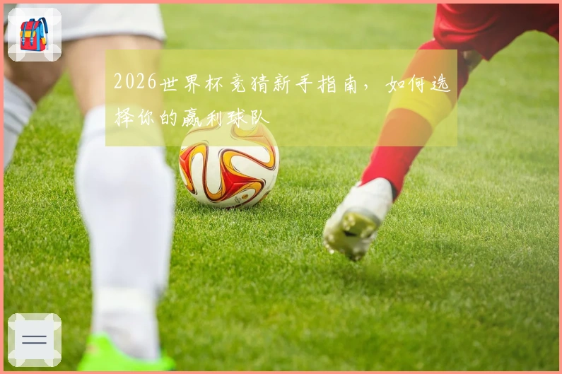 2026世界杯竞猜新手指南,如何选择你的赢利球队