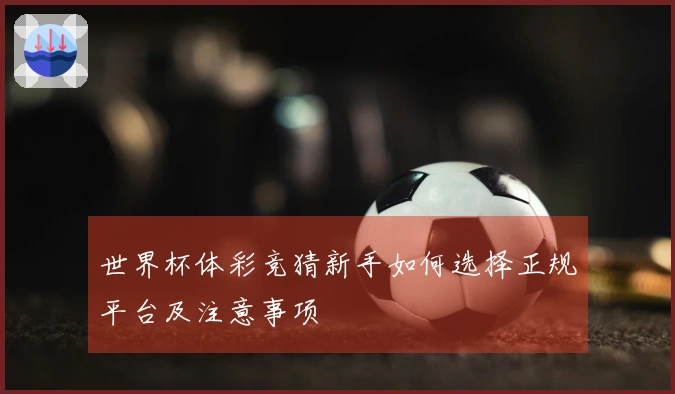 世界杯体彩竞猜新手如何选择正规平台及注意事项
